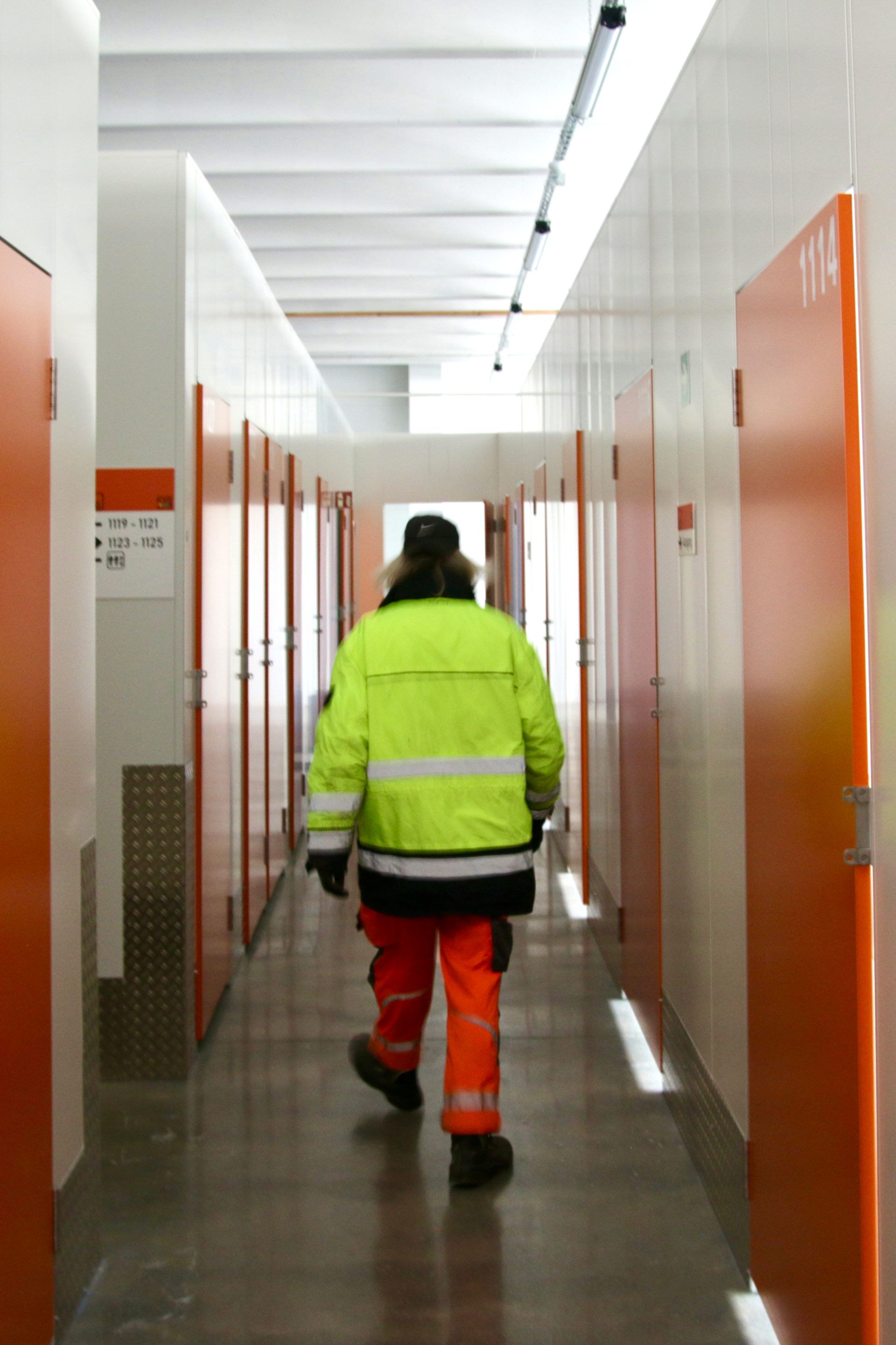 Selfstorage nahe Poing - Personal vor Ort